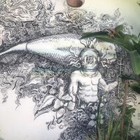 Murals  at El Manatí in Bacalar