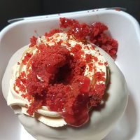 Mango raspberry cronut at Chök in Barcelona