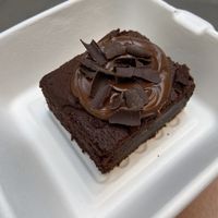 Brownie with dark chocolate   at Chök in Barcelona