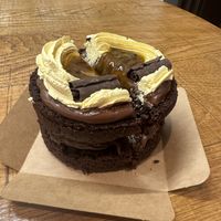 Passionfruit chocolate cake  at Chök in Barcelona