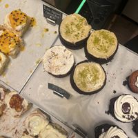 Vegan carrot cake  at Chök in Barcelona