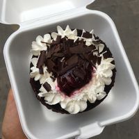 Vegan Schwarzwälder Kirschtorte   at Chök in Barcelona