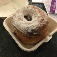 Nutella filled doughnut  at Chök in Barcelona
