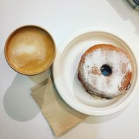 chocolate strawberry donut at Chök in Barcelona