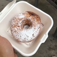 Chocolate hazelnut donut 🍩  at Chök in Barcelona