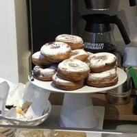 Vegan traditional donuts  at Chök in Barcelona