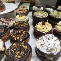 Vegan cakes  at Chök in Barcelona