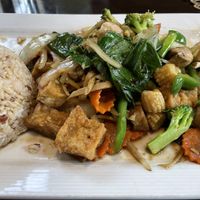 Teriyaki tofu   at Bangkok Happy Bowl in Breckenridge