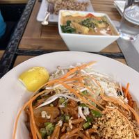 Pad Thai & Panang Curry  at Bangkok Happy Bowl in Breckenridge