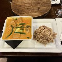 Panama Curry with Tofu  at Bangkok Happy Bowl in Breckenridge