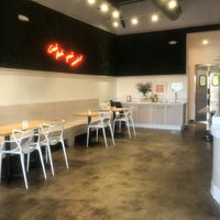 Interior at Vibe Organic Kitchen & Juice in Newport Beach