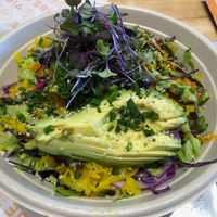 Bombay Bowl w/ Avocado at Vibe Organic Kitchen & Juice in Newport Beach
