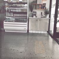 Grab n go beverages and vegan cook books  at Vibe Organic Kitchen & Juice in Newport Beach
