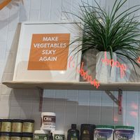 😬😉🙌🏻 at Vibe Organic Kitchen & Juice in Newport Beach