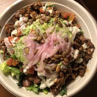 Fiesta bowl at Vibe Organic Kitchen & Juice in Newport Beach