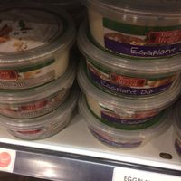 Vegan dips at Cedar Bakery in Preston