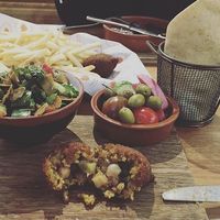 Pumpkin Kibbeh  at Cedar Bakery in Preston