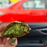 Fresh Falafel at Half Moon Cafe in Coburg