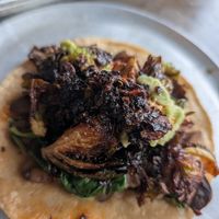 Mushroom taco at Righteous Cuisine in Grand Haven
