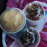 Vegan toppings 😋  at Small Town Creamery in Holmes Beach