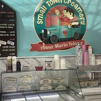  at Small Town Creamery in Holmes Beach