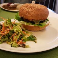 Zelenina Burger  at U Zelenina in Prague