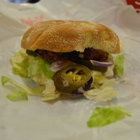 Oumph burger at ARN - Max - T5 in Stockholm