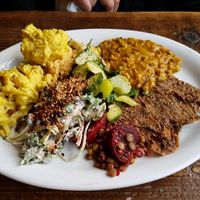 Assorted dishes. (approx £9) at Natural Bar & Kitchen in Birmingham