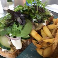 ‘Tuna’ sandwich  at Natural Bar & Kitchen in Birmingham