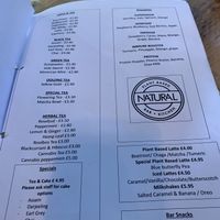 So many drinks - a full booklet worth  at Natural Bar & Kitchen in Birmingham