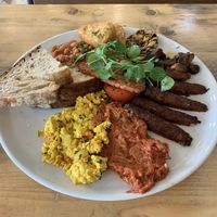 Large vegan breakfast. Amazing. at Natural Bar & Kitchen in Birmingham