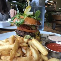Ultimate burger 💚 at Natural Bar & Kitchen in Birmingham
