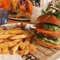 The ultimate burger! at Natural Bar & Kitchen in Birmingham