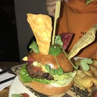 The Mexican burger! at Natural Bar & Kitchen in Birmingham