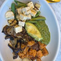 Ancient grain bowl with tofu  at True Food Kitchen in Naples