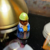 I found a Wise Man in one of the cakes! at Khambú Quart in Valencia