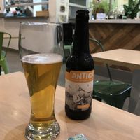 Antiga cream ale  at Khambú Quart in Valencia