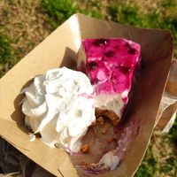 Cheesecake at Khambú Quart in Valencia