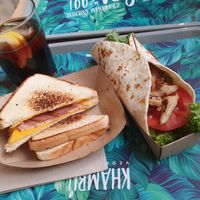 Wrap, Bacon Cheese Sandwich at Khambú Quart in Valencia