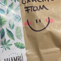 Con agradecimiento personalizado (son muy monas) 🥹🤙🏽  at Khambú Quart in Valencia