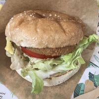 chicken sandwich  at Khambú Quart in Valencia