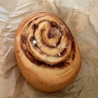 cinnamon roll  at Khambú Quart in Valencia