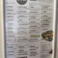 Menú at Khambú Quart in Valencia