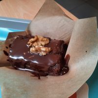 Chocolate Brownie at Khambú Quart in Valencia