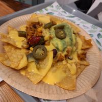 Nachos at Khambú Quart in Valencia