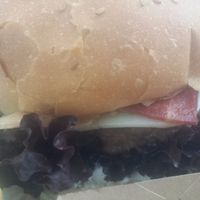 Came with vegan cheese, bacon and caramalised onions at Khambú Quart in Valencia