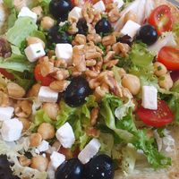 Salad at Khambú Quart in Valencia