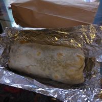 Vegan al pastor burrito at Robo Taco in Portland