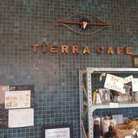 Ordering stops half an hour before closing time. They play jazzy music.. at Tierra Cafe in Toyama