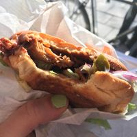 The Oumph burger.  at MAX - Hamngatan in Stockholm